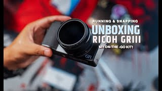 Running & Snapping: Unboxing the Ricoh GR III - My Street Photography On-The-Go Kit!