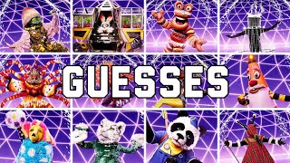 Masked Singer Season 3 Predictions/Guesses