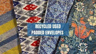 📮Easy Mail Art - How To Recycle Used & Tatty Padded Envelopes 📮