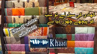 khaadi new sale stock add on | khaadi unstich winter collection with prices | khaadi sale today |