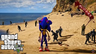 GTA 5 - Sonic Becomes A Zombie | GTA 5 MODS