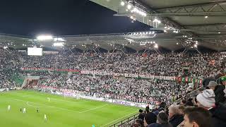 Legia - Zrinjski Doping kibiców.