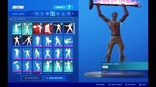 *NEW* TRAVIS SCOTT SKIN SHOWCASE WITH 150+ DANCES/EMOTES (FORTNITE X TRAVIS SCOTT)