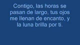 contigo maite perroni - letra