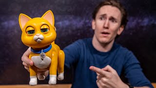 Trying out Mattel's Sox robot! He blinks?! 🙀