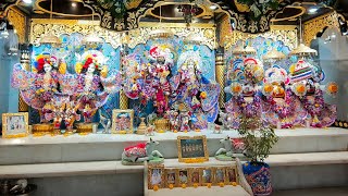 Shri Krishna Janmashtami Today's Live Darshan From Rishikesh Iskcon Temple