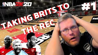 I TAKE FIFA PLAYING BRITS INTO THE REC CENTER! | Can we get a dub? | Culture Clash Ep. #1