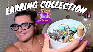 SHOWING YOU MY EARRING COLLECTION | A GIVEAWAY (CLOSED)