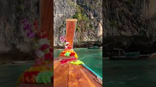 Maya Bay Beach Thailand - Entrance Says it All #shorts #viral #travel #travelvlog #thailand #mayabay