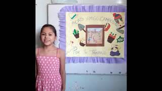 Celebrando el día del campesino por los niños de 1° y 2° grado