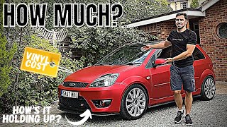 How much did the Vinyl Wrap on my MK6 Fiesta ST150 Cost and how is it holding up? | *6 Months on*