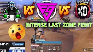 😱Soul intence last zone fight 🔥 #2 with 10kills 🔥 soul scrims today#bgmi #soul #scrims