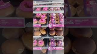 Krispy Kreme celebrates 65th anniversary of Barbie with 4 delicious doughnuts.