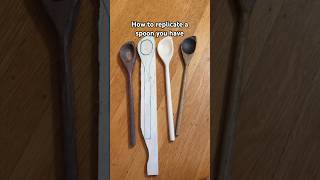 how to replicate your fave wooden spoon #spooncarving #woodcarving #whittling