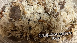 Village Style Mutton Pulao | Orignal Sindhi Pulao| Mutton Pulao Recipe By Asma Azeem