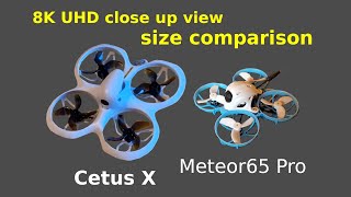 Short | Cetus X vs Meteor65 Pro | Size comparison close up