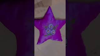 DIy star cushion /beautiful star cushion/pillow #star