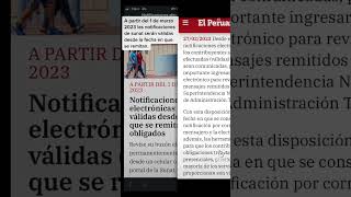 #importante que revisen las #notificaciones #electronicas  #sunat #viral #viralvideo #reels