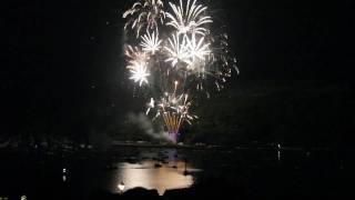 Fowey Royal Regatta 2010 - Monday's Firework Display