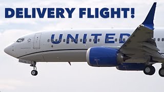 WILDFIRE SMOKE and United 737 MAX Delivery | Rockford Planespotting