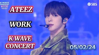 ATEEZ WORK K WAVE SBS Concert 06.02.24