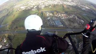 Cookie and Martin Parton Tandem Paragliding