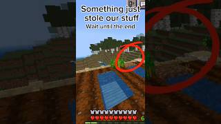 Something just stole our stuff #something#stolen#minecraft#herobrine#shorts