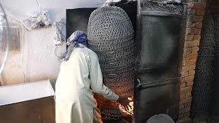 Iron Wires Basket Making By Talented Craftsmen