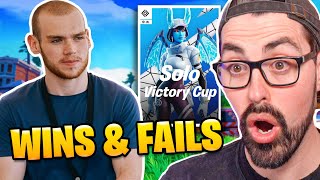 Solo Victory Cup Wins & Fails - Mongraal, Pinq, Tayson, Setty | AussieAntics Highlights