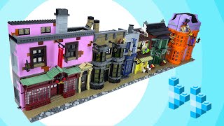 Fast Forward building Diagon Alley from Harry Potter! [Lego 75978]