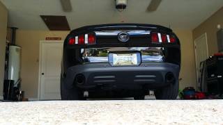 2012 Mustang GT with GT 500 Mufflers , Mag O/R X ,