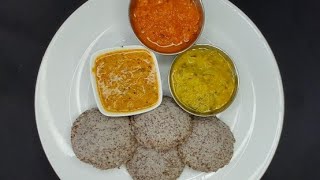 Ragi ldli Recipe/Ragi Dosa Recipe/Healthy ragi ldli/ Finger Millet ldli/How to make Healthy ldli