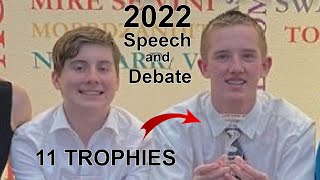 Review Of The 2022 Speech And Debate Season!!!