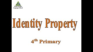 Identity Property