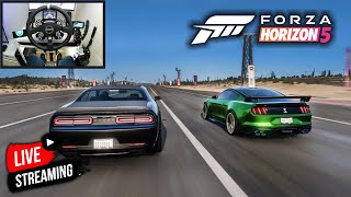 Ultimate Racing Adventures in Forza Horizon 5 Live Stream! - Moza R9 Setup