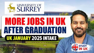 Why Choose University of Surrey for Jan 2025? Your Career Awaits