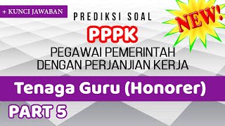 Prediksi Soal PPPK (P3K) Tenaga Keguruan Tahun 2021 #5 | Pegawai Pemerintah dengan Perjanjian Kerja