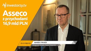 Asseco Poland SA, Marek Panek – Wiceprezes Zarządu, #489 PREZENTACJE WYNIKÓW