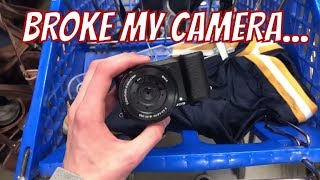 BROKE MY $630 CAMERA...