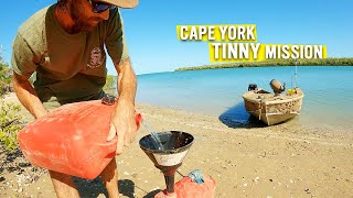 TINNY MISSION | DAY 3 Living off what we catch | Barramundi Catch and cook