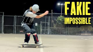 TRICK CHALLENGE / Fakie Impossible