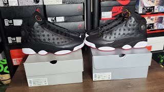 Real vs Fake 2023 Playoff Jordan 13's!! Is My Cross Da Water Pair Better Than Nike🤔