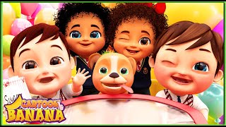 Johny Johny, Oui Papa - Chansons pour bébés - Comptines et chansons - Banana Cartoon