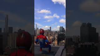 SPIDER-MAN 2 PS5 - Fluro Suit [Free Roam/Swinging/Flying/Surfing Gameplay] #shorts