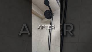 Shower Transformation Complete: Fresh Look | Flix Handyman #shortsfeed #shorts