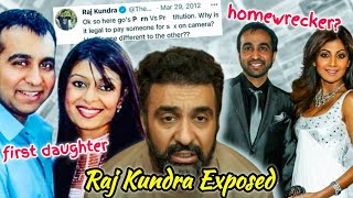 RAJ KUNDRA BEING PROBLEMATIC: DIVORCED FIRST WIFE FOR SHILPA SHETTY? IGNORED HIS DAUGHTER?