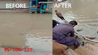 KARACHI RAIN EMERGENCY PS-109-110