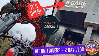 Alton Towers Two Day Vlog - April 2024