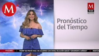 El clima para hoy 10 de julio, Pamela Longoria