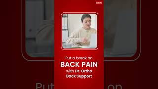 Get Comfy Back Support With Dr. Ortho